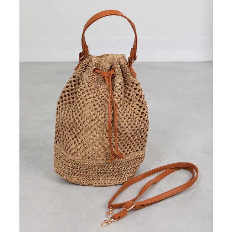 巾着型 パピルス 2WAYショルダー バッグ | Pumpkin  Port | 詳細画像19 