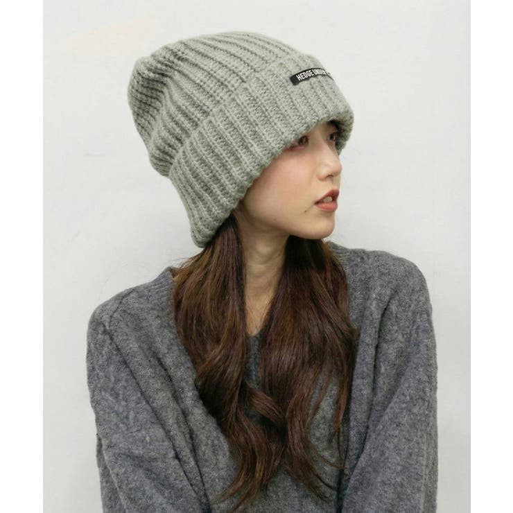 BIGシルエットで小顔効果もバッチリな あったかニット帽 | Pumpkin  Port | 詳細画像36 