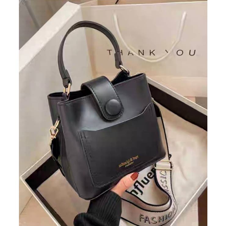 【売れ筋】 ロゴショルダーベルト スクエアショルダーBAG[品番：PPNW0004067 小物