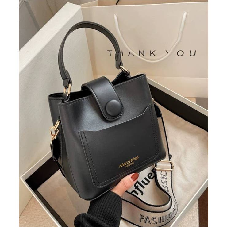 ロゴショルダーベルト スクエアショルダーBAG[品番：PPNW0004067