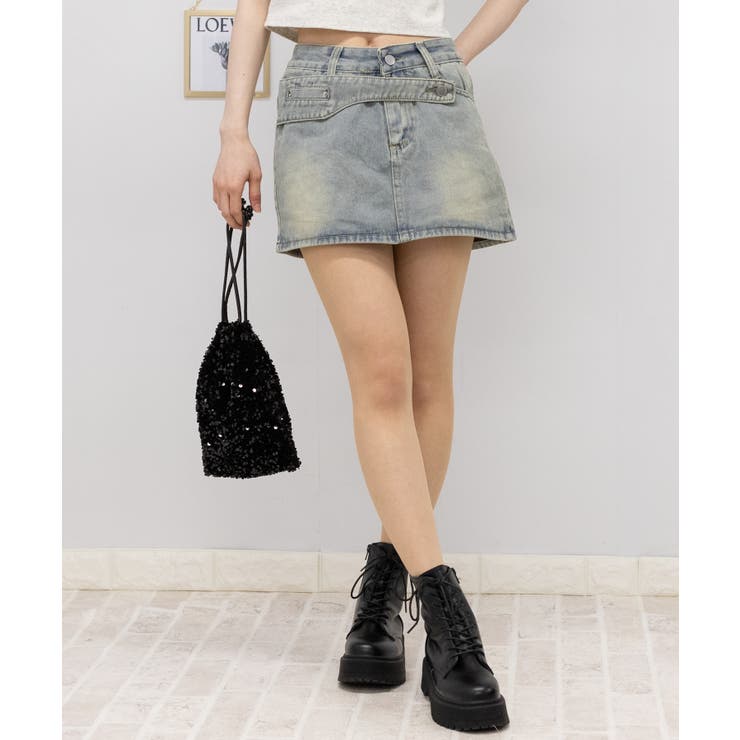 うーたん DIESEL フレアデニムミニスカート 24 インチ インパン付 楽天市場】ミニスカート 大きいサイズ レディース 綿100