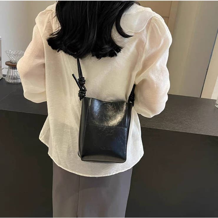 フェイクレザー サコッシュ BAG | Pumpkin  Port | 詳細画像9 