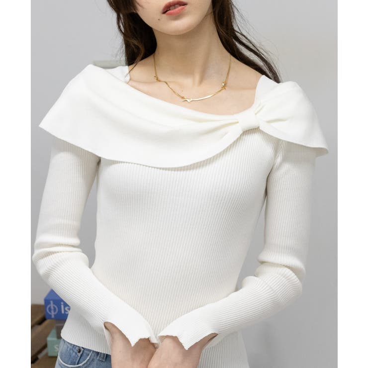 PINKO オフショルカットソー