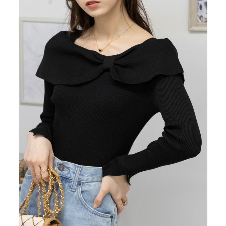PINKO オフショルカットソー