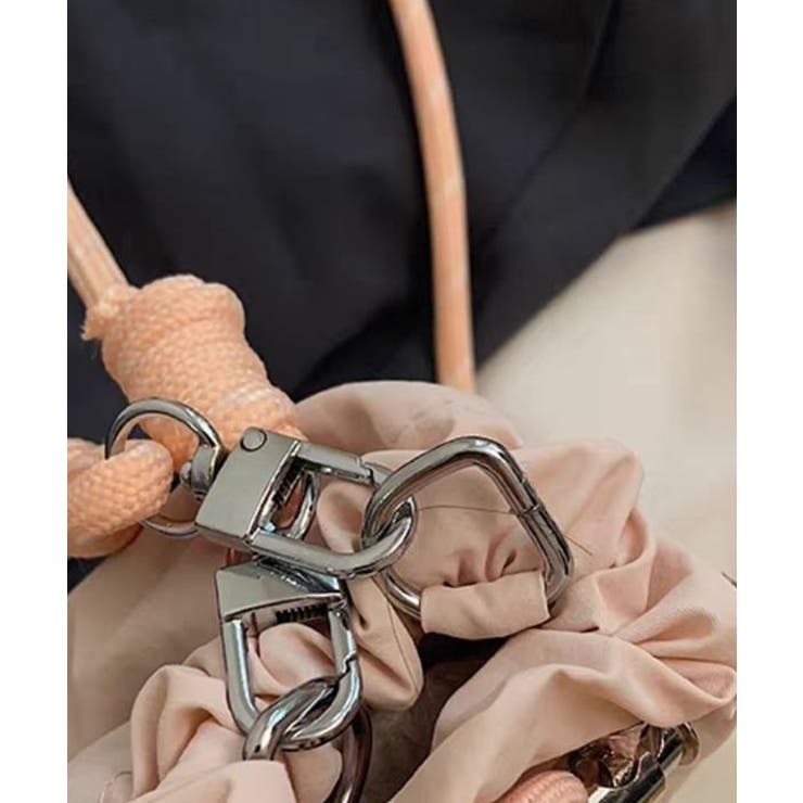 ビジュー付き ミニサコッシュ ショルダーバッグ | Pumpkin  Port | 詳細画像18 