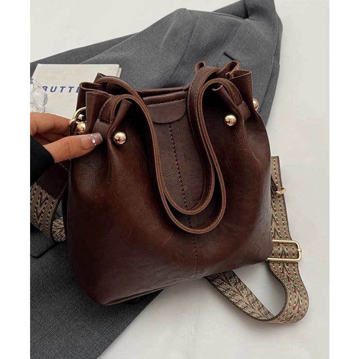 柄ベルト ゴールドビット ショルダーバッグ | Pumpkin  Port | 詳細画像37 