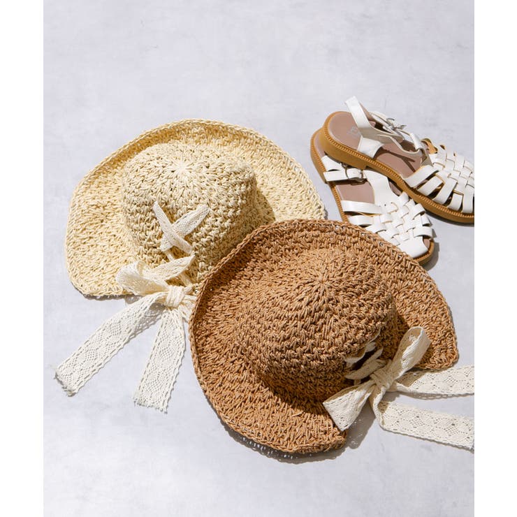 BACKレースリボン 麦わら帽子 | Pumpkin  Port | 詳細画像15 