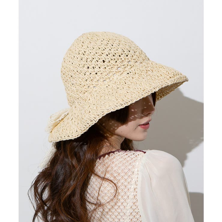 BACKレースリボン 麦わら帽子 | Pumpkin  Port | 詳細画像4 