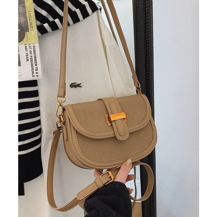 バイカラー 2タイプ持ち手付 ショルダーバッグ | Pumpkin  Port | 詳細画像16 