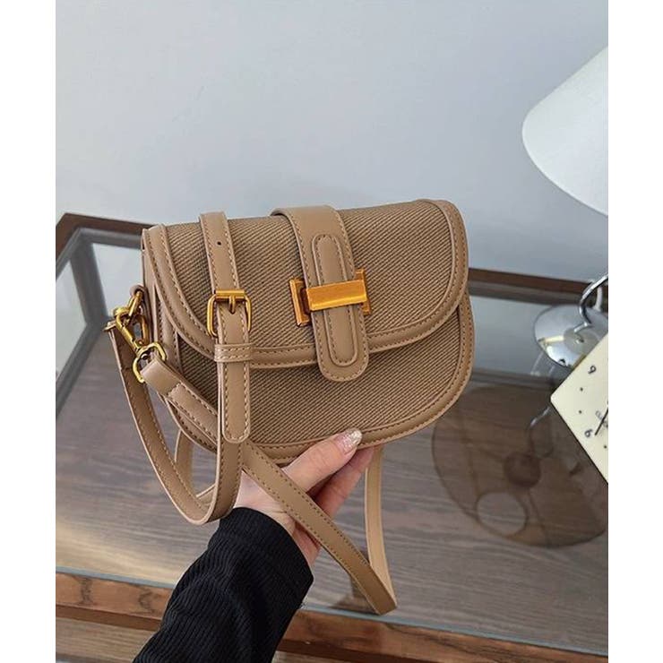 バイカラー 2タイプ持ち手付 ショルダーバッグ | Pumpkin  Port | 詳細画像18 