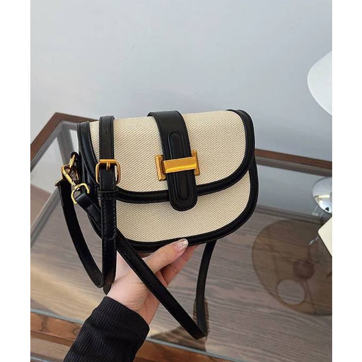 バイカラー 2タイプ持ち手付 ショルダーバッグ | Pumpkin  Port | 詳細画像19 