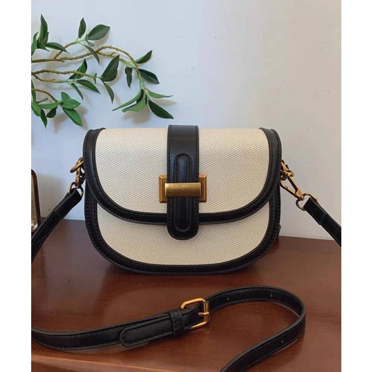 バイカラー 2タイプ持ち手付 ショルダーバッグ | Pumpkin  Port | 詳細画像29 