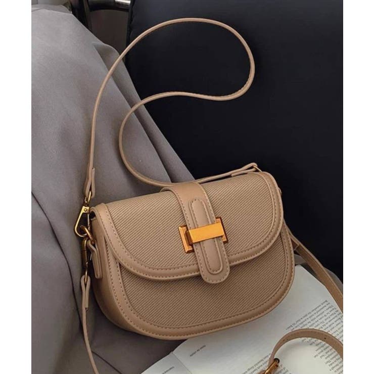 バイカラー 2タイプ持ち手付 ショルダーバッグ | Pumpkin  Port | 詳細画像31 