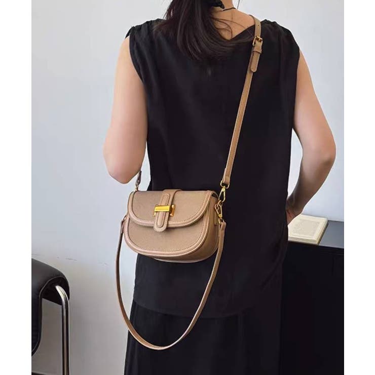 バイカラー 2タイプ持ち手付 ショルダーバッグ | Pumpkin  Port | 詳細画像9 