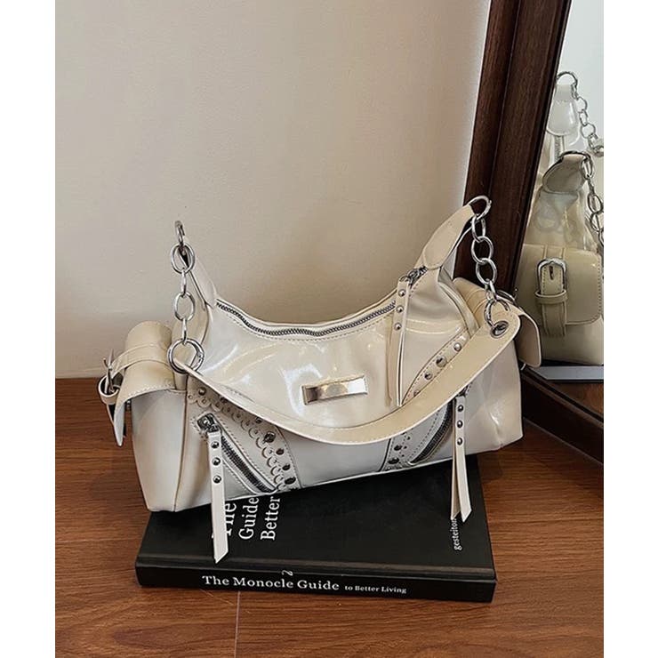 スタッズ付 フリルデザイン 2WAYショルダー BAG | Pumpkin  Port | 詳細画像11 