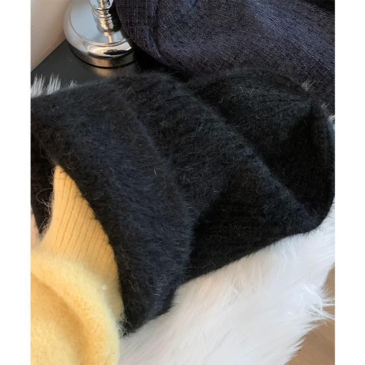 シャギーニット BIGサイズニット帽 | Pumpkin  Port | 詳細画像16 