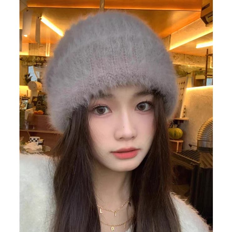 シャギーニット BIGサイズニット帽 | Pumpkin  Port | 詳細画像9 