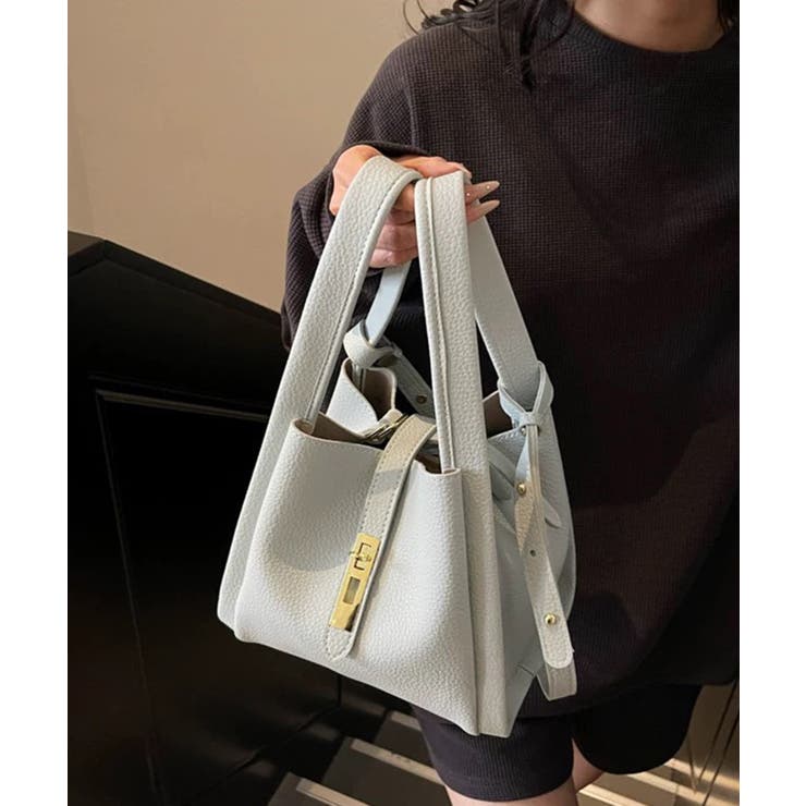 ビットデザイン スクエア型 ショルダーバッグ バッグイン付 | Pumpkin  Port | 詳細画像13 