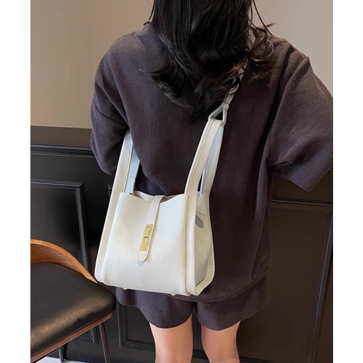 ビットデザイン スクエア型 ショルダーバッグ バッグイン付 | Pumpkin  Port | 詳細画像18 