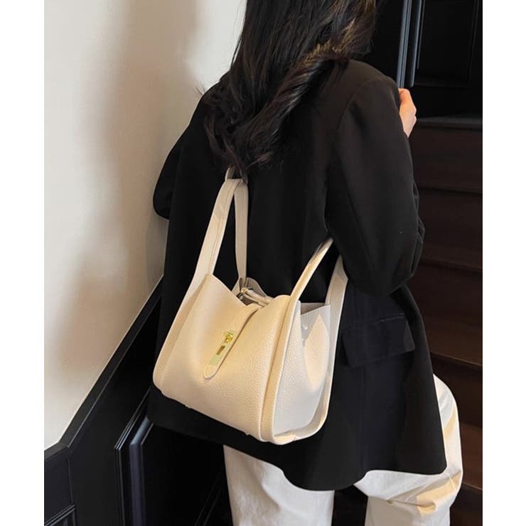 ビットデザイン スクエア型 ショルダーバッグ バッグイン付 | Pumpkin  Port | 詳細画像9 