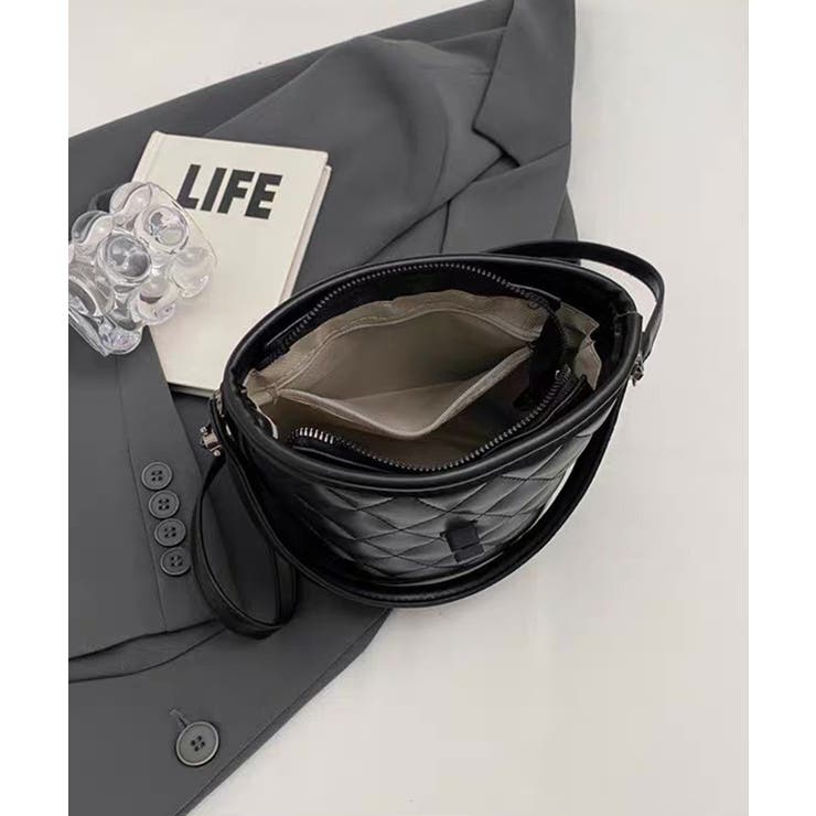 キルティング 縦型ショルダーバッグ | Pumpkin  Port | 詳細画像25 