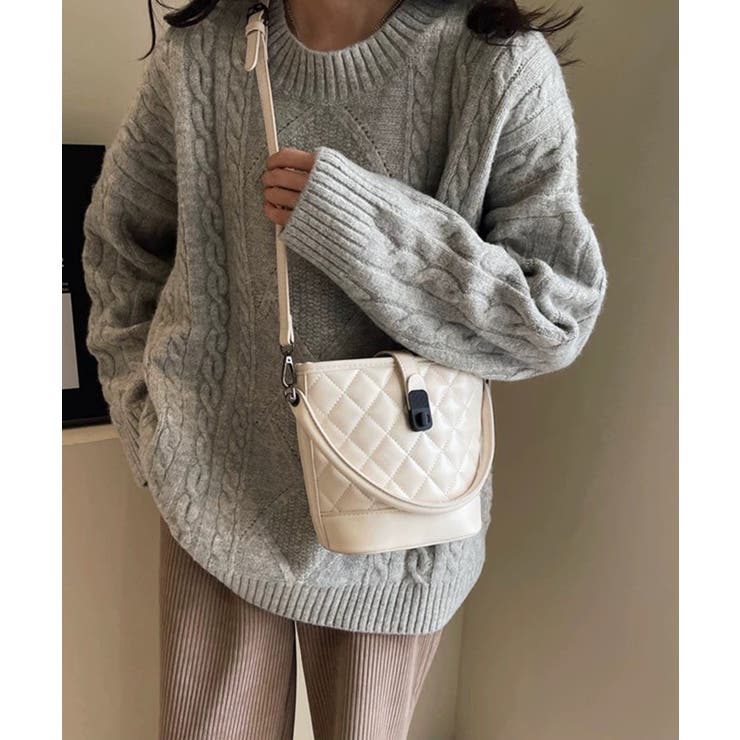 キルティング 縦型ショルダーバッグ | Pumpkin  Port | 詳細画像5 