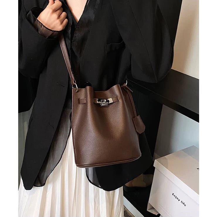 ビット付き 縦長ショルダーバッグ | Pumpkin  Port | 詳細画像15 