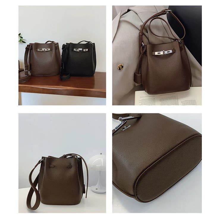 ビット付き 縦長ショルダーバッグ | Pumpkin  Port | 詳細画像21 