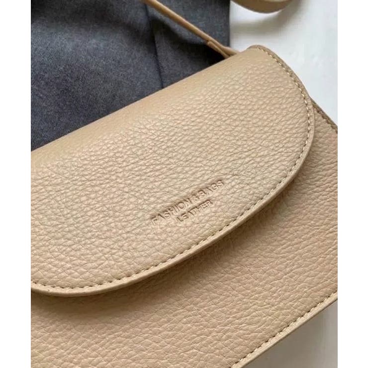 ロゴポイント ラウンド型フラップショルダーバッグ | Pumpkin  Port | 詳細画像40 