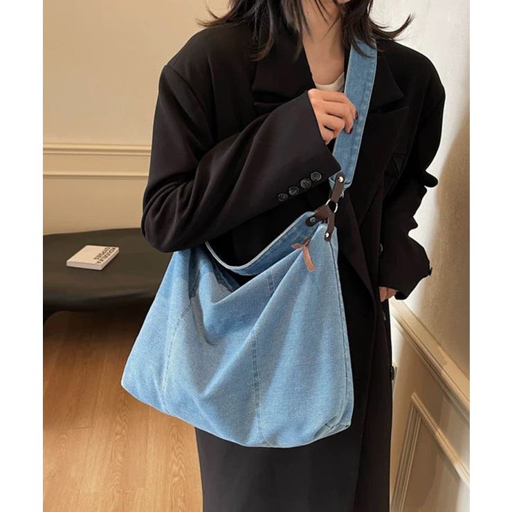 デニム BIGトートバッグ | Pumpkin  Port | 詳細画像12 