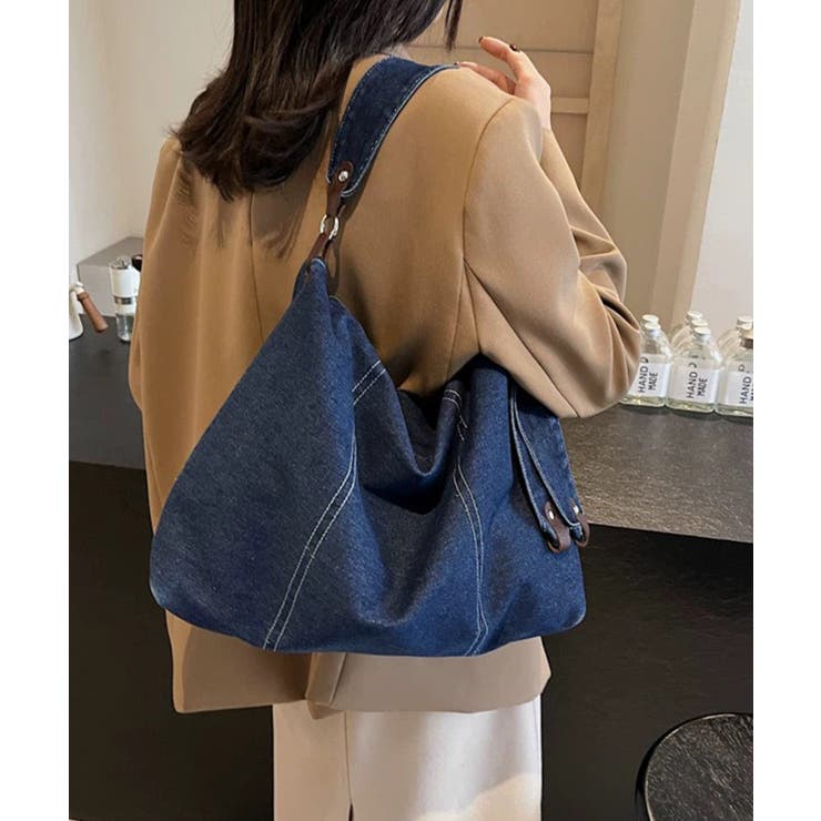 デニム BIGトートバッグ | Pumpkin  Port | 詳細画像16 