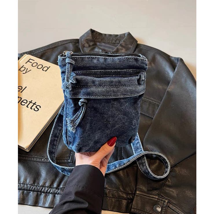 デニム サコッシュ バッグ | Pumpkin  Port | 詳細画像11 