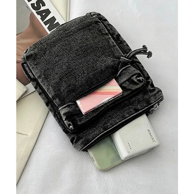 デニム サコッシュ バッグ | Pumpkin  Port | 詳細画像14 