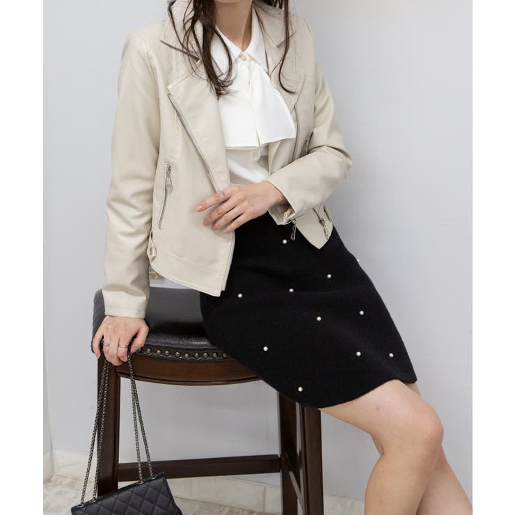 katespade 150cm スカート　カーディガン　セット ダブルガーゼスカートセットアップ