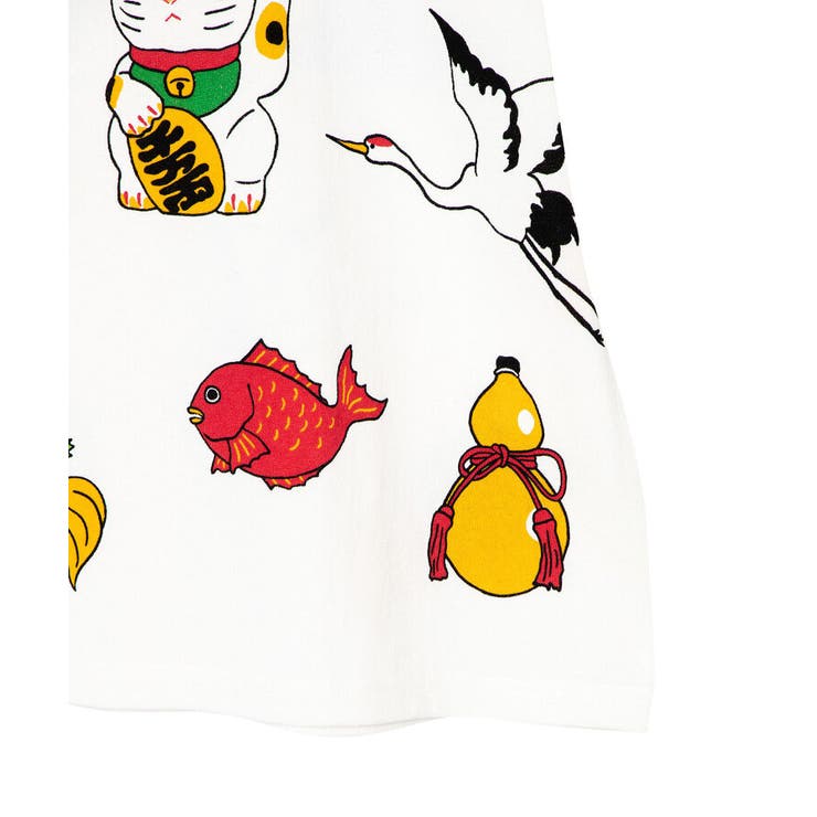 ムックです❥新品 PUNYUS 水風船柄 ＆金魚シャツ ❥❥ NIPPON総柄Tシャツ[品番：PNYW0004423]｜PUNYUS （プニュズ