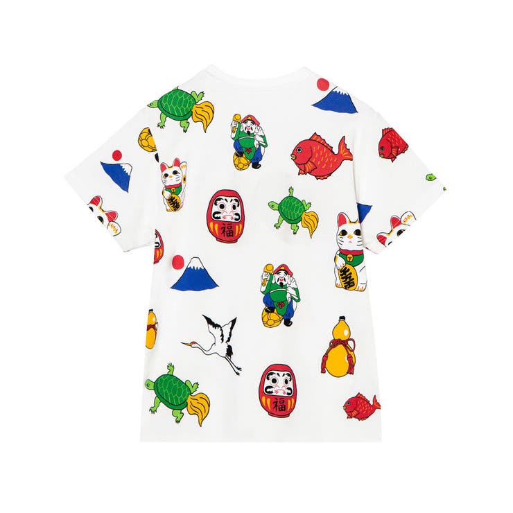 NIPPON総柄Tシャツ