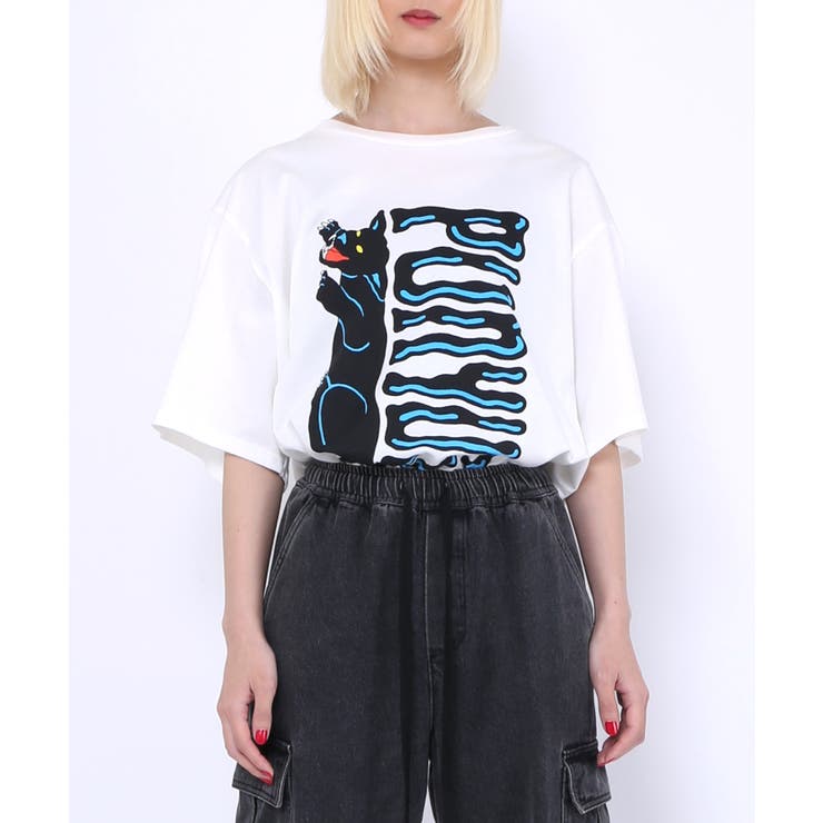 ブラックパンサービッグTシャツ[品番：PNYW0004365]｜PUNYUS