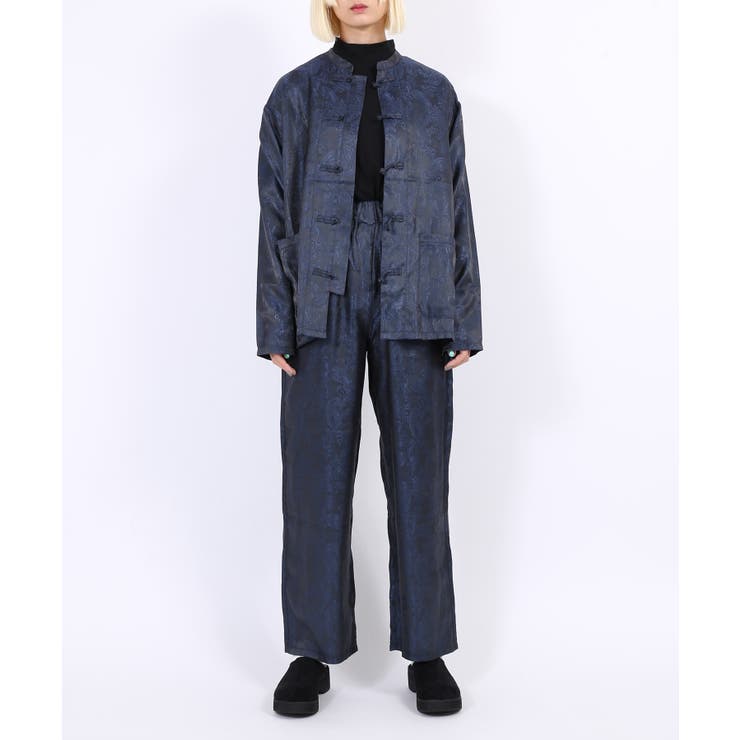 チャイナ柄シャツ