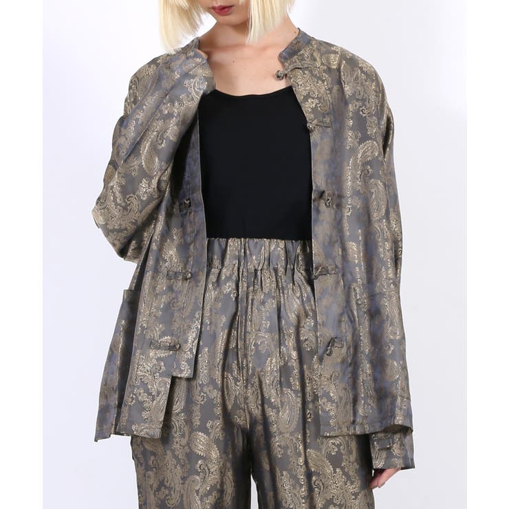 チャイナ柄シャツ[品番：PNYW0004287]｜PUNYUS （プニュズ）の
