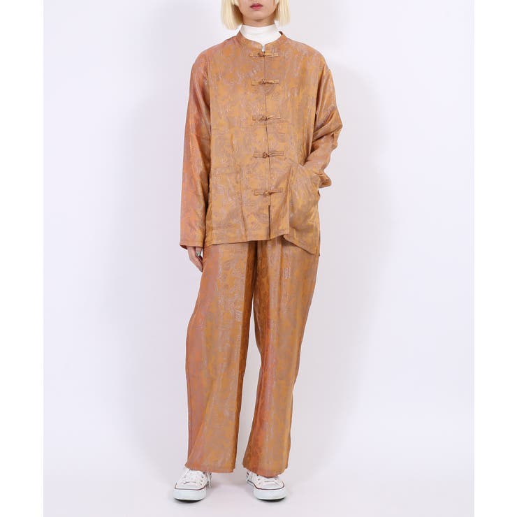 PUNYUS（プニュズ）の「チャイナ柄シャツ（シャツ/ブラウス