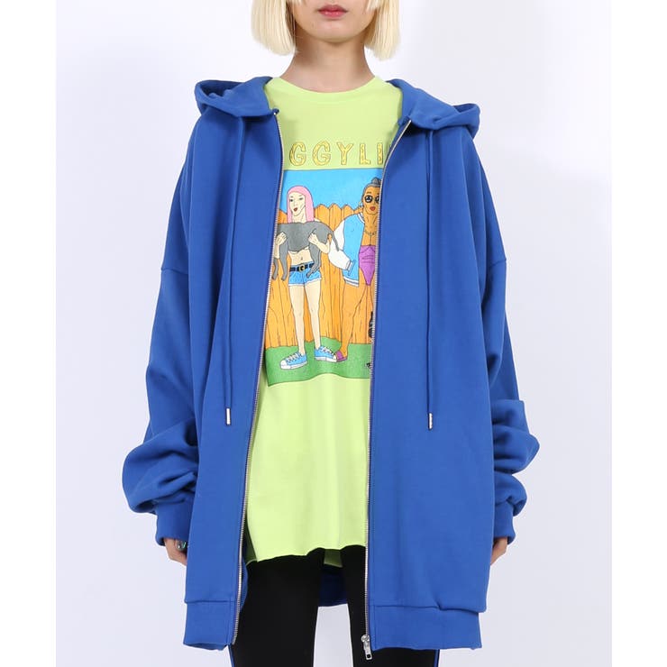スーパービッグジップパーカー[品番：PNYW0004191]｜PUNYUS