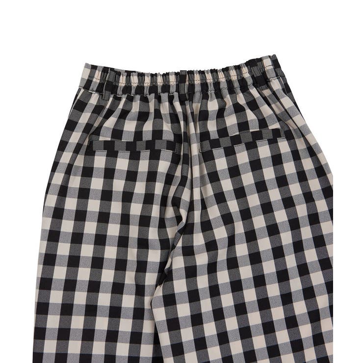 トレフルプラスワン　【新品タグ付き】　タックショートパンツ　ギンガムチェック トレフルプラスワン 【新品タグ付き】 タックショートパンツ