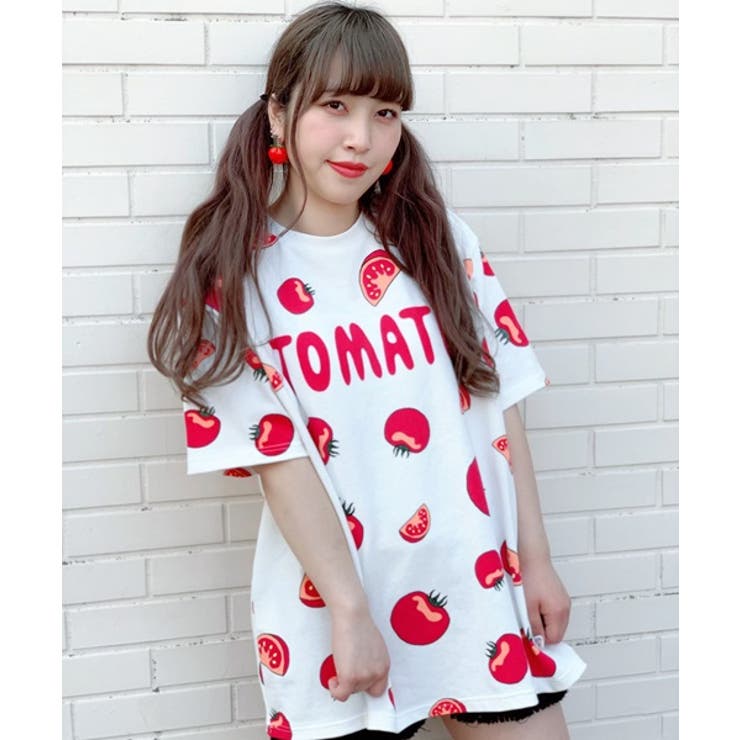 フード総柄Tシャツ[品番：PNYW0003039]｜PUNYUS （プニュズ）の