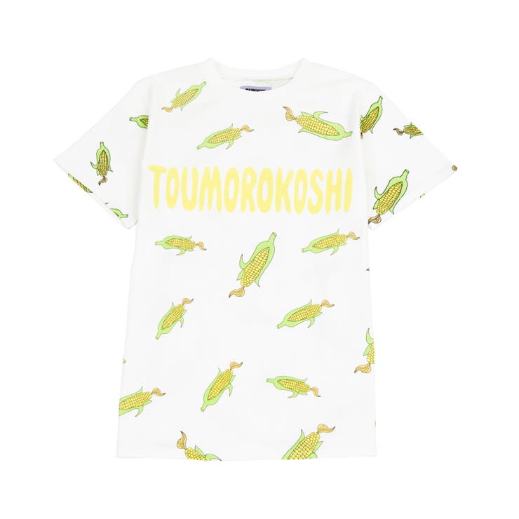フード総柄Tシャツ（EBI TOUMOROKOSHI XIAOLONGBAO）[品番