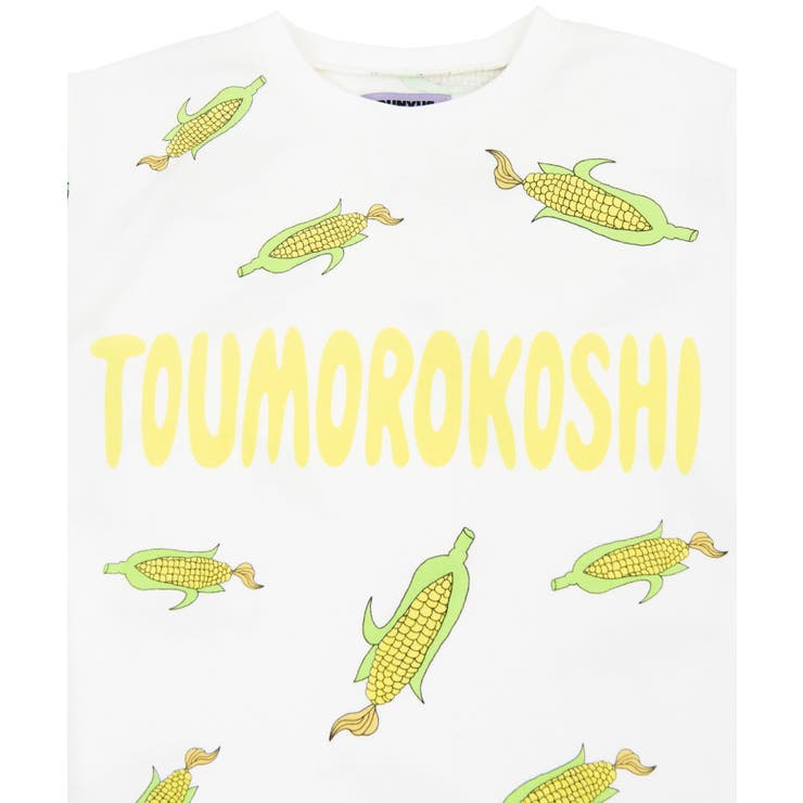 フード総柄Tシャツ(EBI TOUMOROKOSHI XIAOLONGBAO)[品番 フード総柄Tシャツ(EBI TOUMOROKOSHI XIAOLONGBAO)[品番