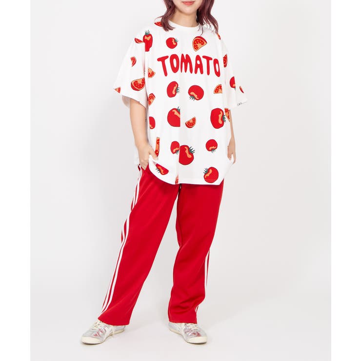 【新サイズ】フード総柄Tシャツ | PUNYUS  | 詳細画像6 