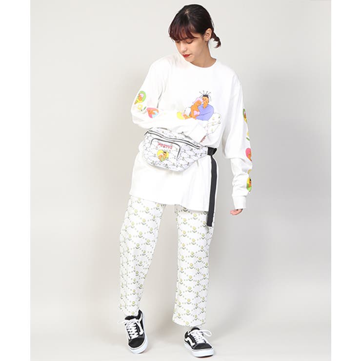 FUGU花柄スウェットパンツ[品番：PNYW0003155]｜PUNYUS （プニュズ）の