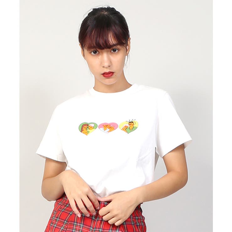 FUGUハートTシャツ[品番：PNYW0003100]｜PUNYUS （プニュズ）の 