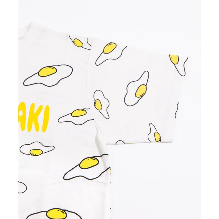 【新サイズ】目玉焼き総柄Tシャツ | PUNYUS  | 詳細画像12 