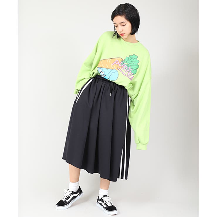ジャージスカート[品番：PNYW0002795]｜PUNYUS （プニュズ）のレディースファッション通販｜SHOPLIST（ショップリスト）